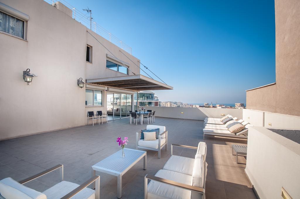 Abarbanel St Incredible Penthouse Apartment Тел Авив Екстериор снимка